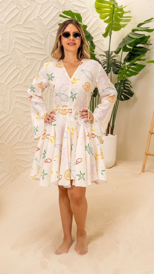 Shell Parade Dress