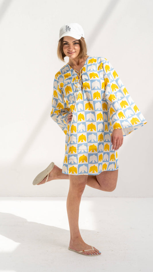 Dove Short Tunic Dress