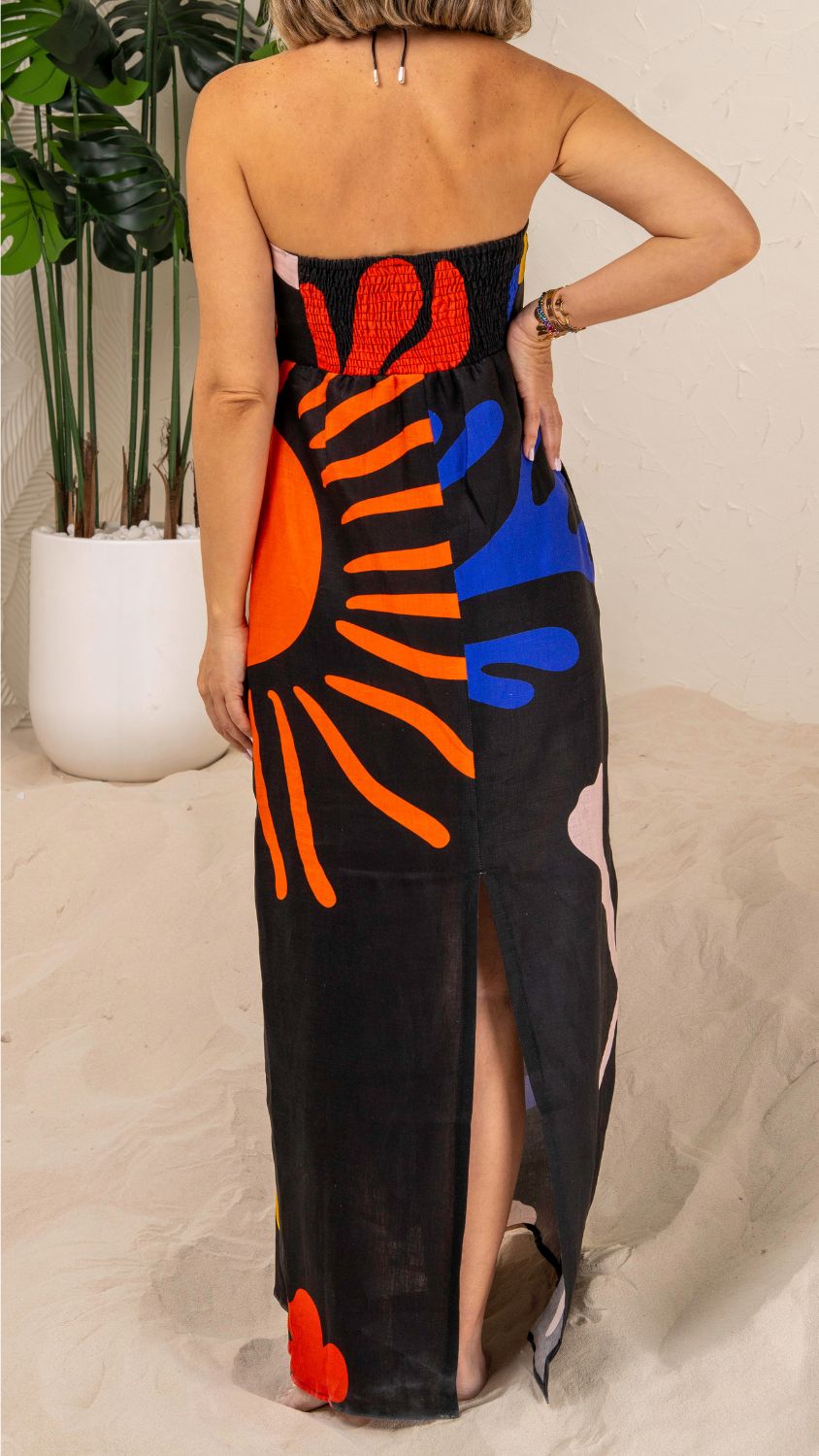 Dark Sol Strapless Dress