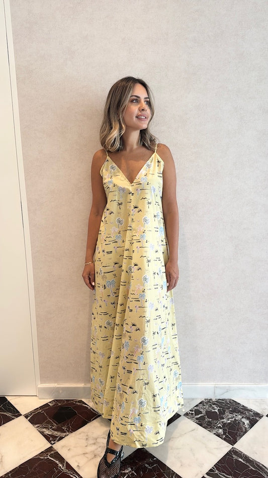 Tropical Sketch Dress
